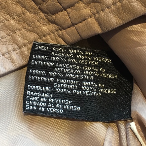 Jessica Simpson Faux Leather Jacket
Very Soft & Pretty in a Sandy Pink. - Picture 11 of 16